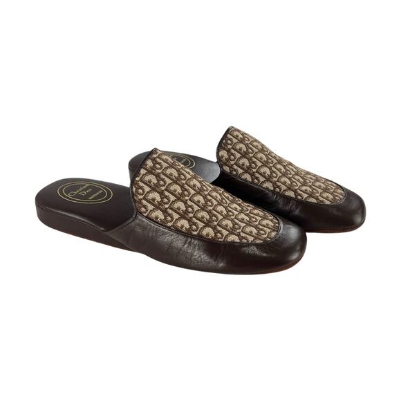 Dior Vintage Trotter Slippers - Picture 1 of 7